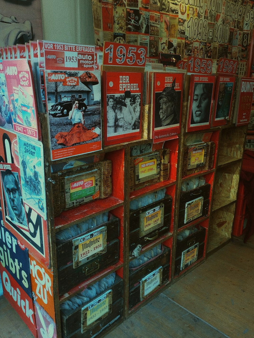 vintage collection display